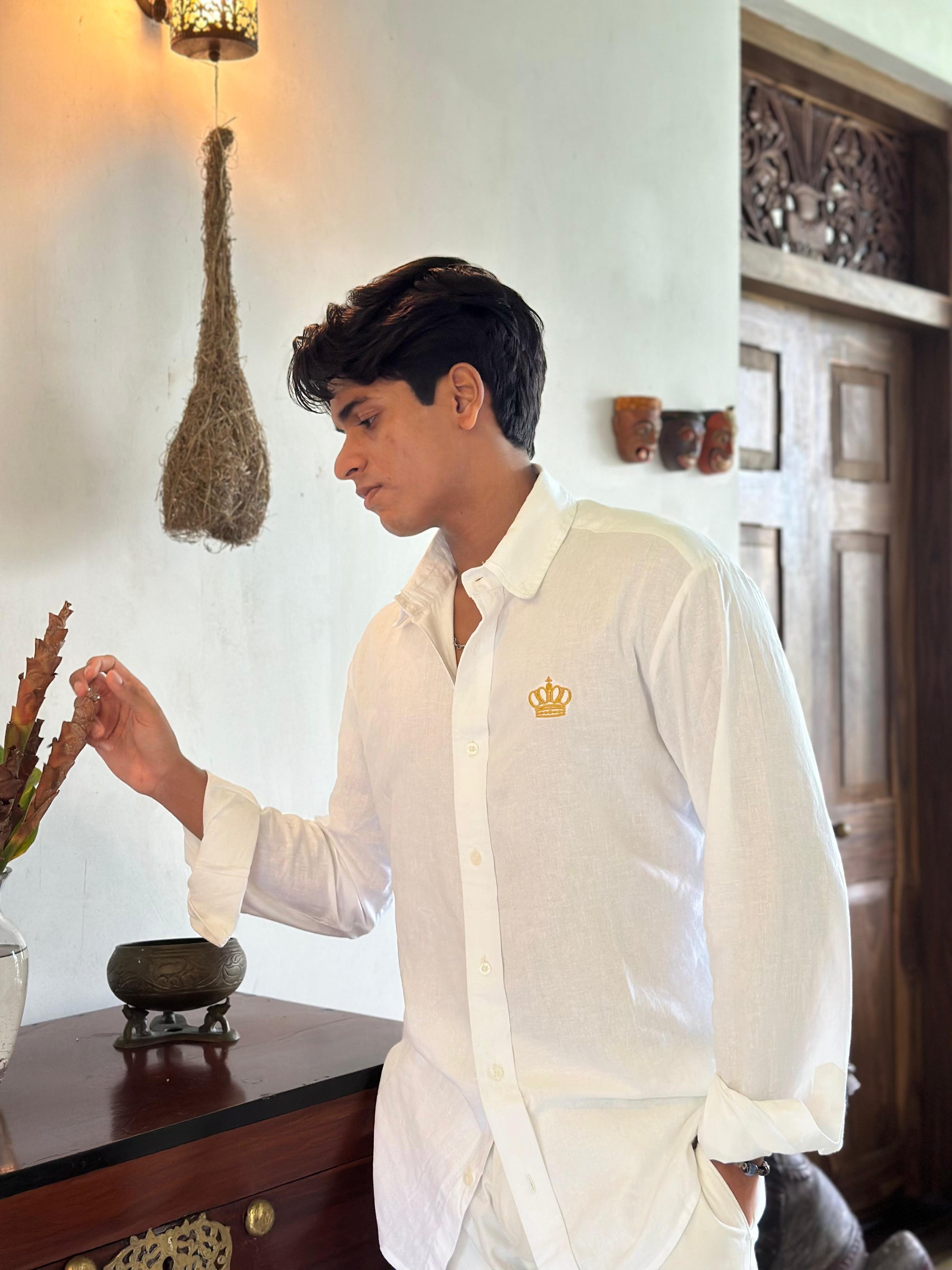 "The Monarch" Linen Shirt