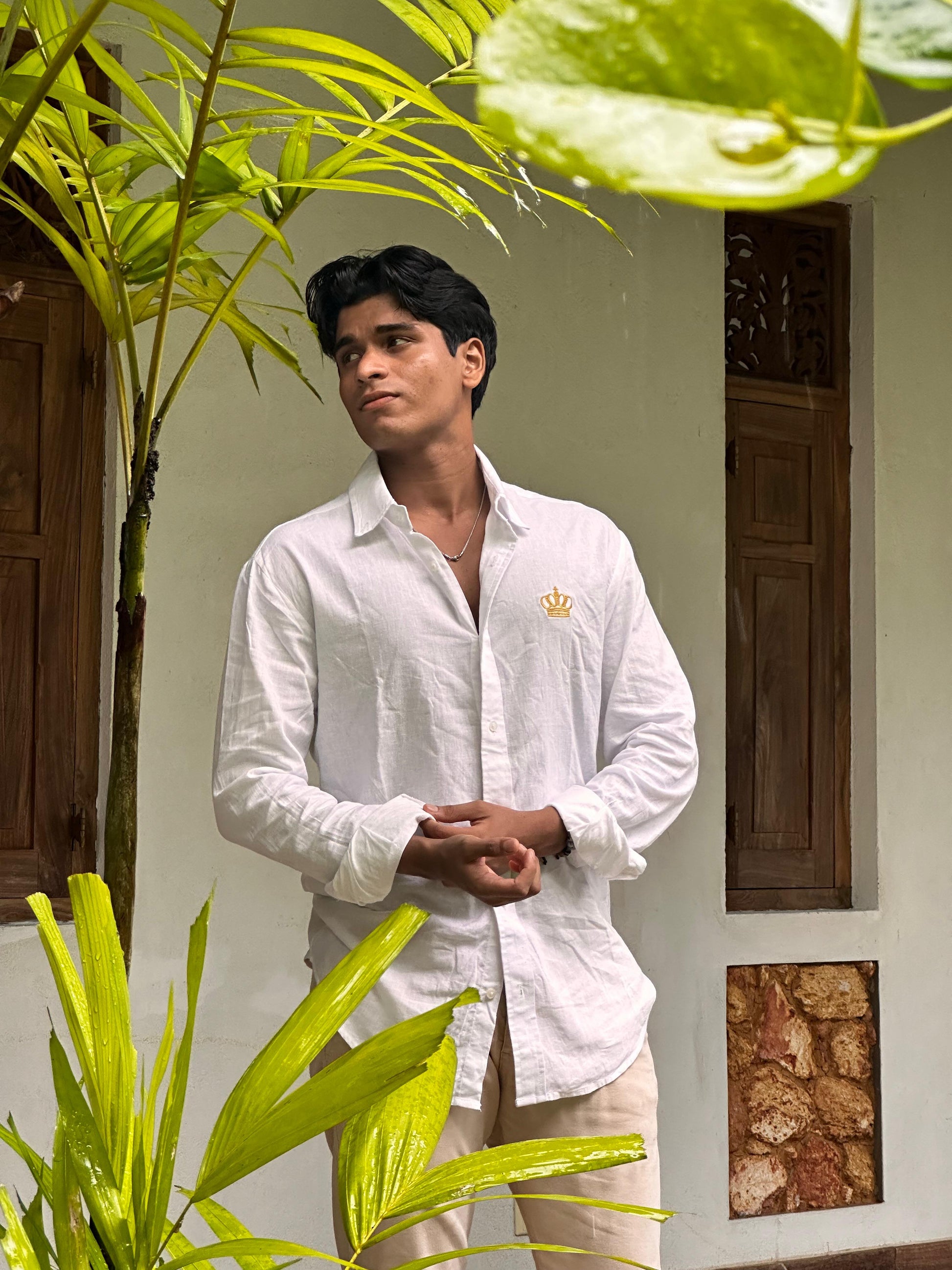 "The Monarch" Linen Shirt