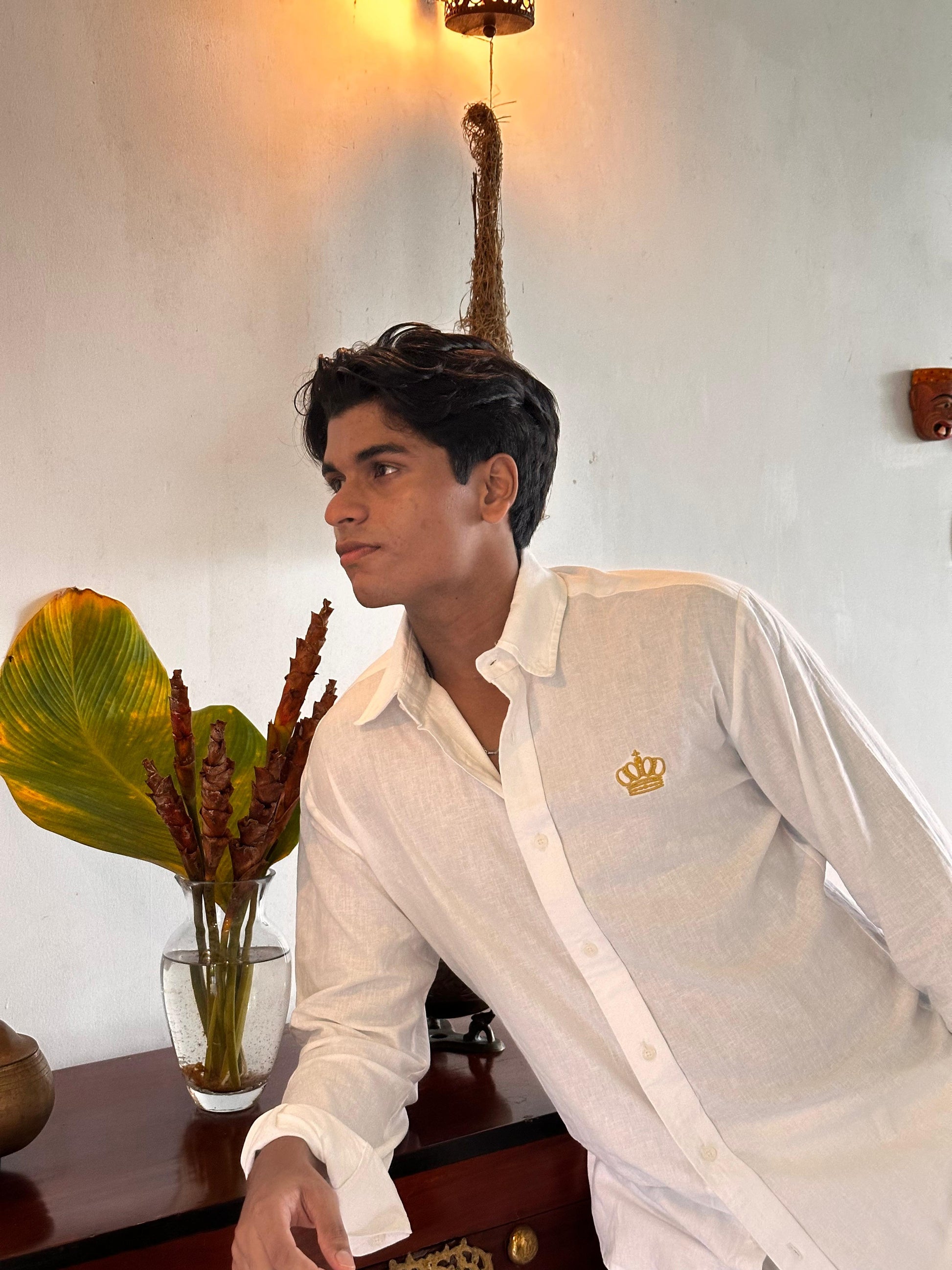 "The Monarch" Linen Shirt